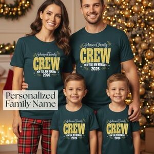 Johnson Family Crew Kids T-Shirt - Green